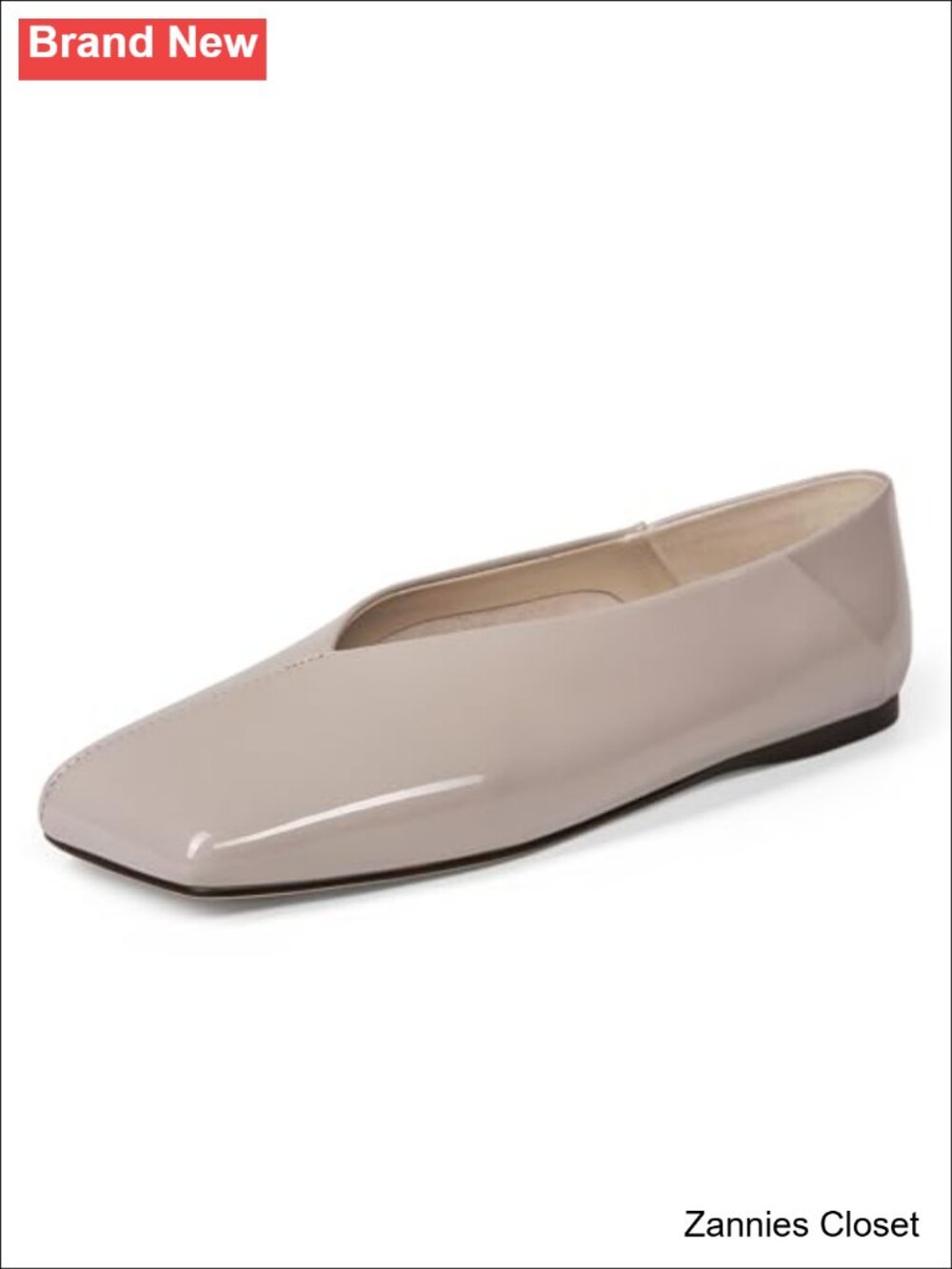 âš Square Toe Ballet Flats Faux Leather Comfortable Dressy Shoes for Women